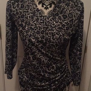 Collection Dress Barn Long Sleeve Top